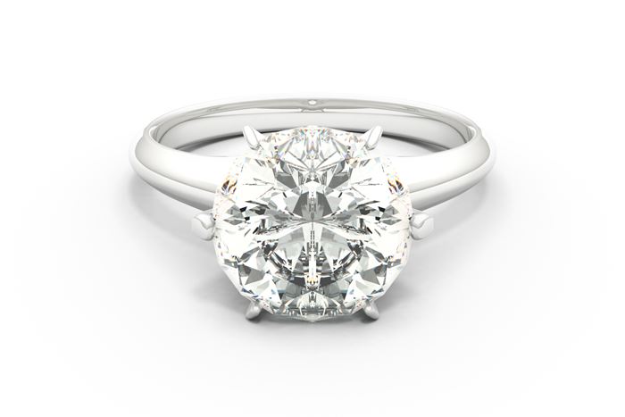 טבעת אירוסין משובצת יהלום דגם אריאן