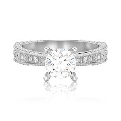 טבעת אירוסין בעיצוב מיוחד דגם אופיר